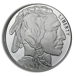 1 oz Silver Round - Buffalo Design